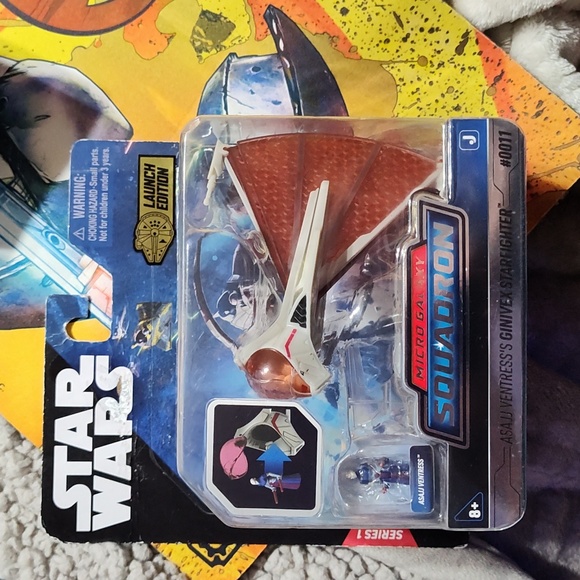 Star Wars Launch Edition Micro Galaxy Squadron Ginivex Starfighter #0011 - Picture 2 of 3